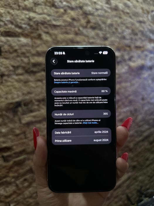 Iphone 15 pro max  White Titanium