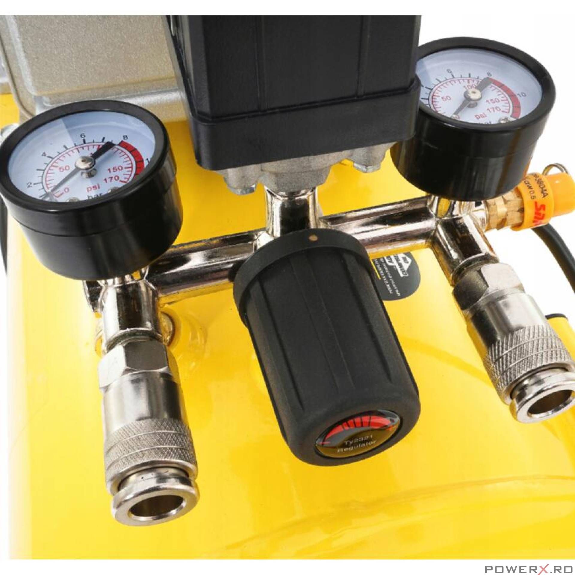Compresor 50 litri, 2 pistoane pe ulei, 230V, 440 L/min, presiune 8