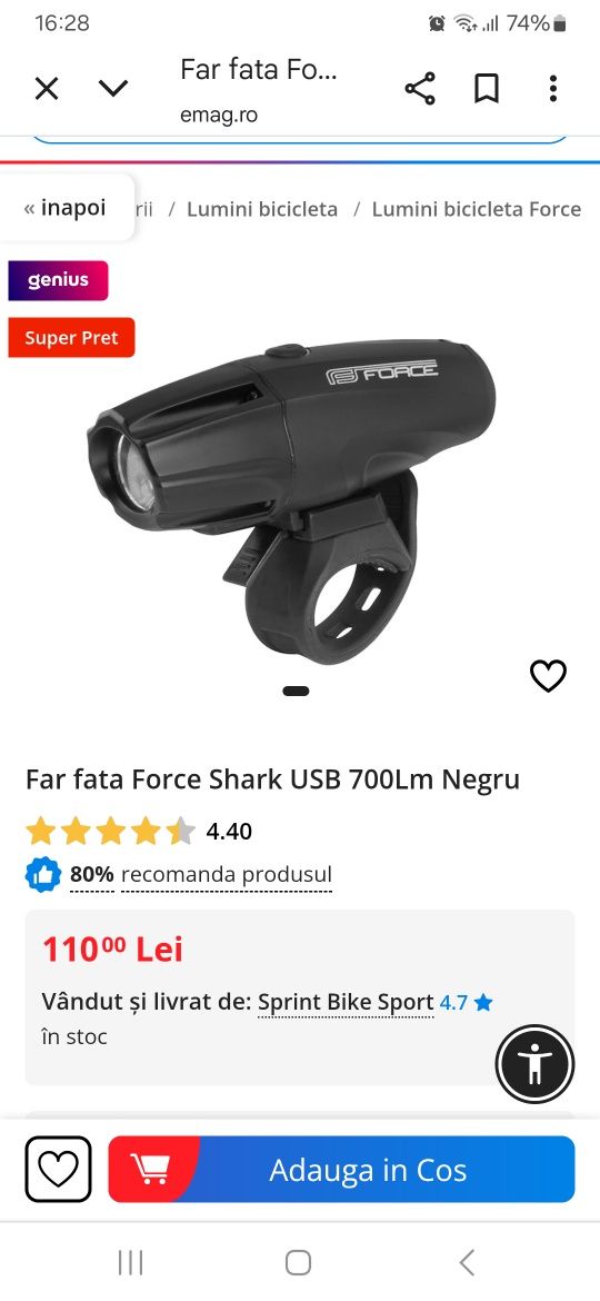 Far Forces bicicleta