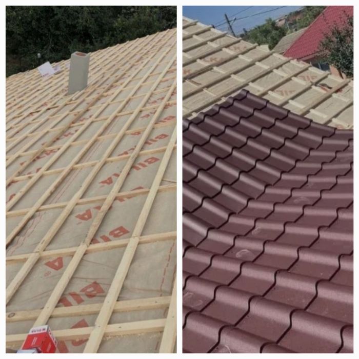 Firma executam acoperisuri  montaj tigla met si ceramica etc.