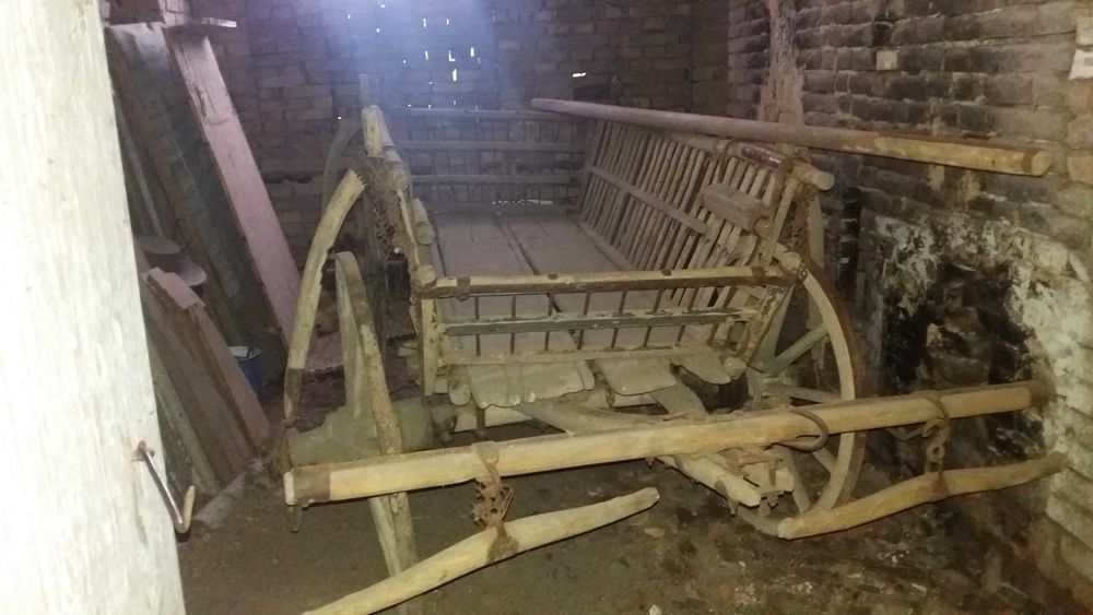 Car de lemn functional