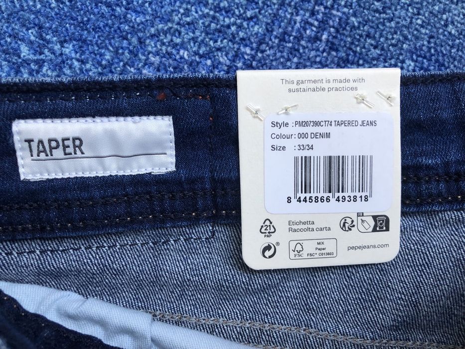 Pepe Jeans Tapered Jeans ОРИГИНАЛНИ мъжки дънки 32 и 33