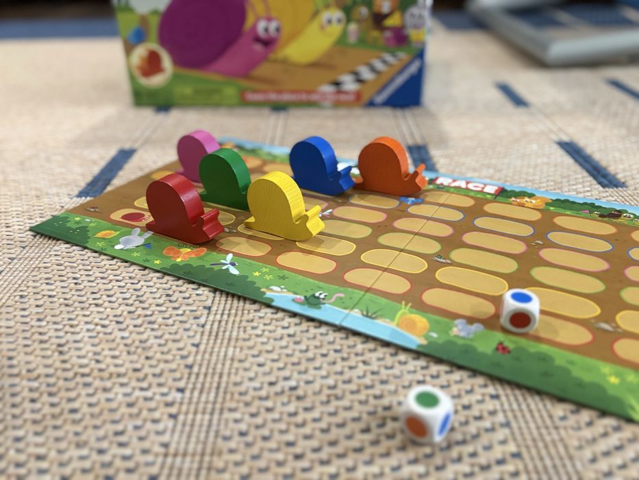 Ravensburger Snail’s Pace Race – настолна игра, 3+ години