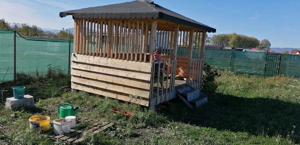 Teren intravilan 939 mp Sânpetru – PUZ aprobat, foișor și puț forat