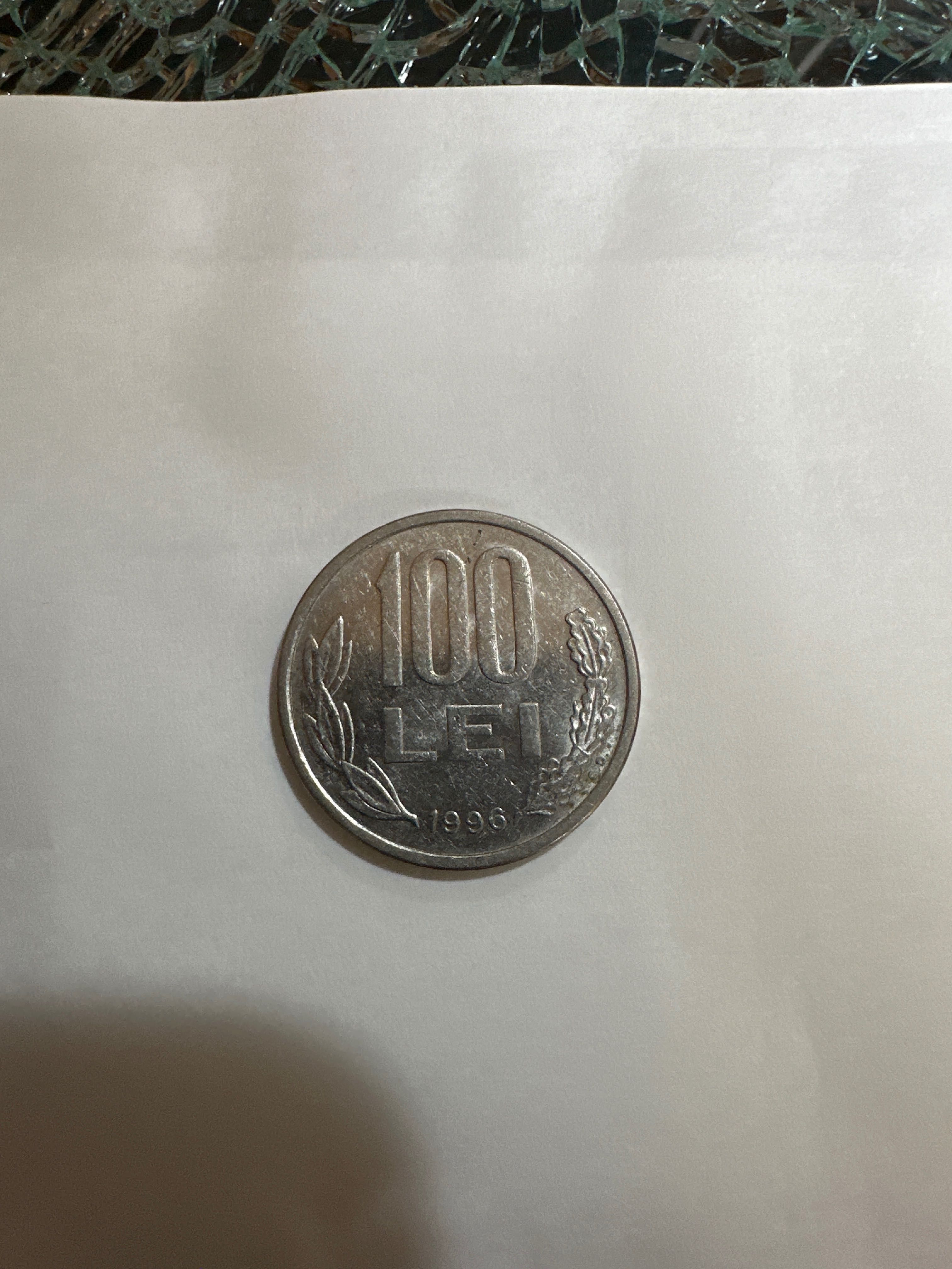 Moneda 100 lei an 1996