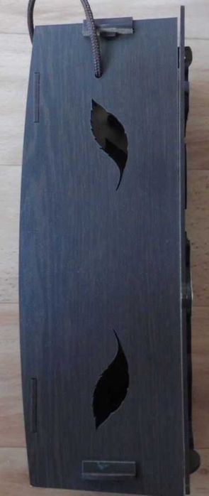 Кутия подаръчна за бутилка вино или ракия, оригинална, от MDF