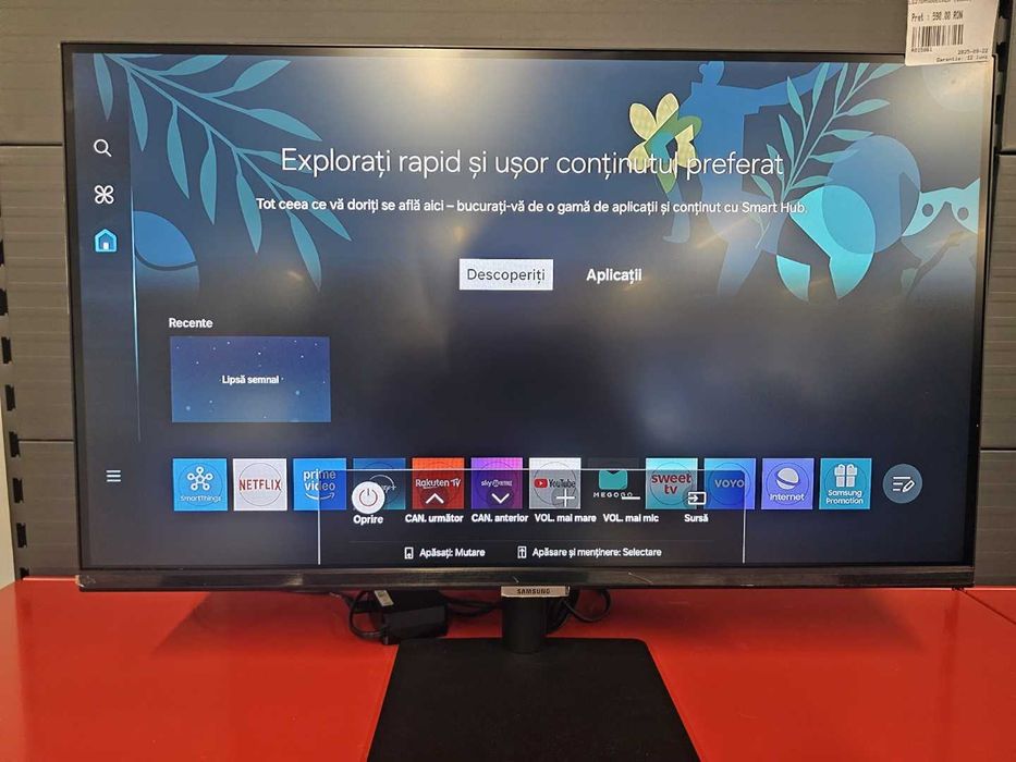 Monitor Samsung, LS27DM500 27″ VA LED, SMART 1920×1080, USB,HDMI 1.4