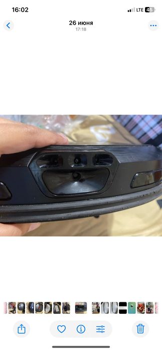 Пылесос робот влажная и сухая уборка  куплено в России