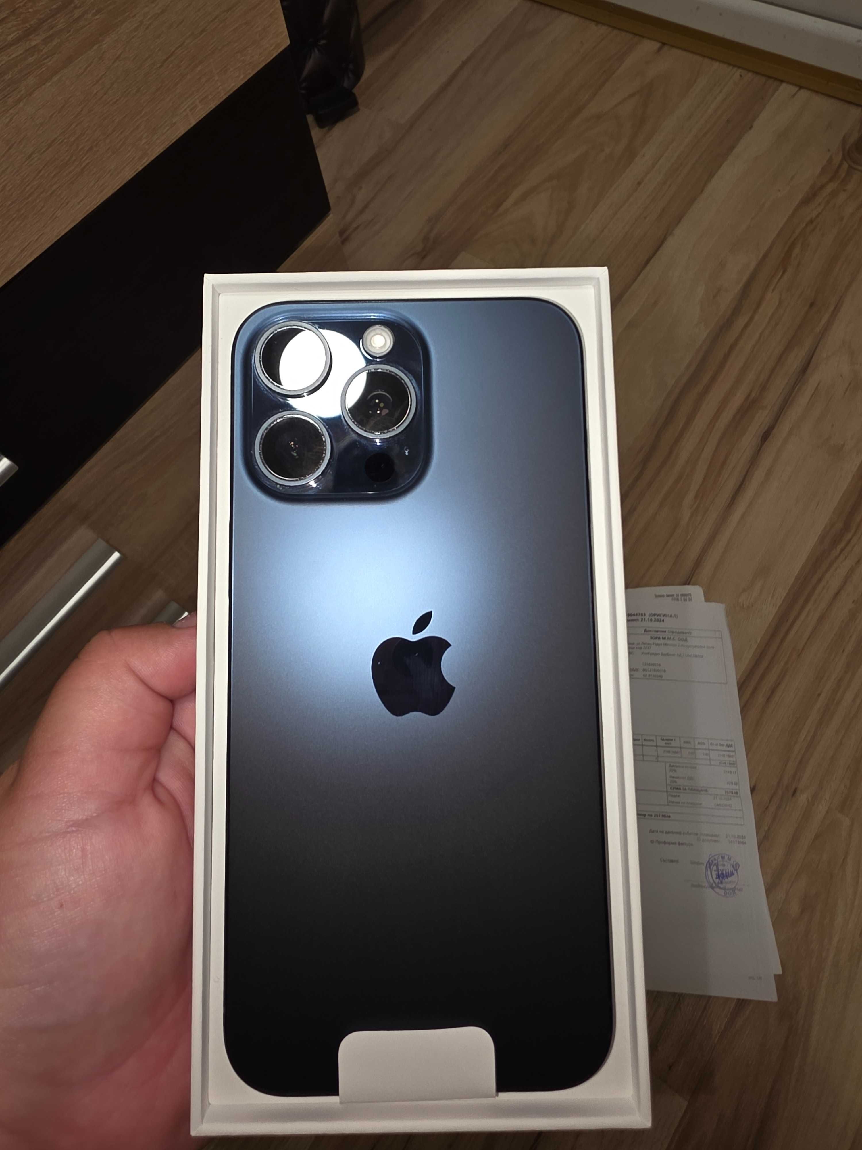 iPhone 15 pro max 256GB + аксесоари+ оригинално зарядно