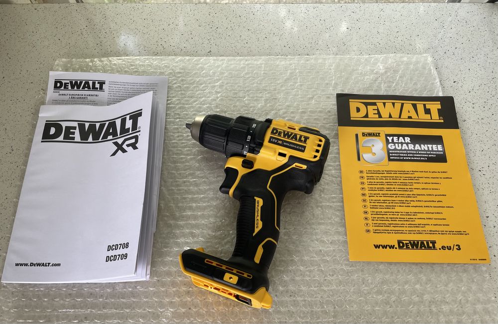 DeWALT DCD 708 XR.  Filetanta / Masina de Gaurit Original Nou !