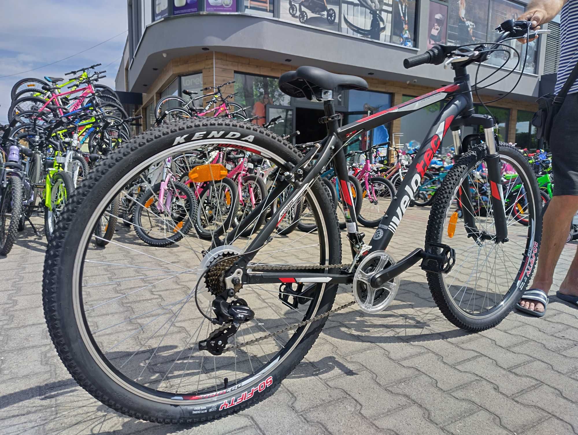 SPRINT Алуминиев велосипед 29" Velotec PRO черен/червен