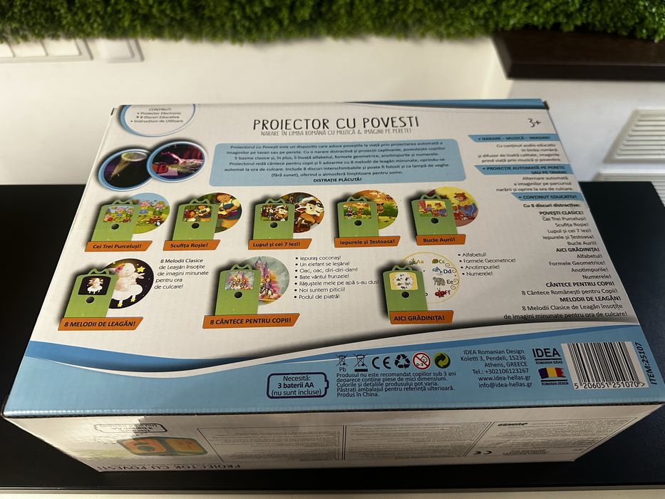 Proiector cu Povesti in Limba Romana