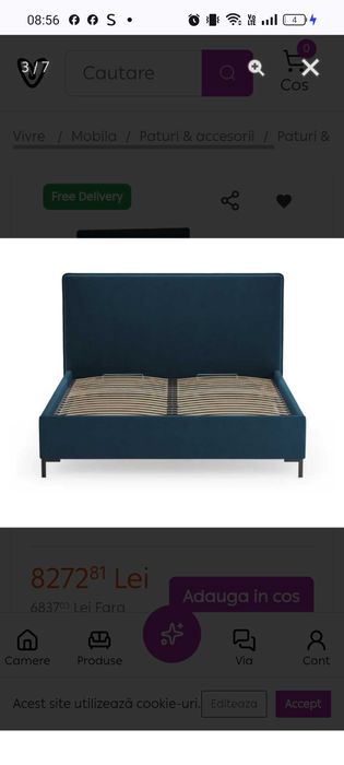 Pat dormitor 160x200