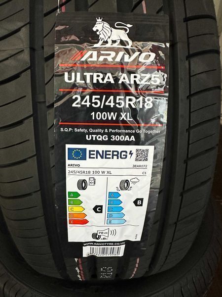 Нови летни гуми ARIVO ULTRA ARZ5 245/45R18 100W XL НОВ DOT