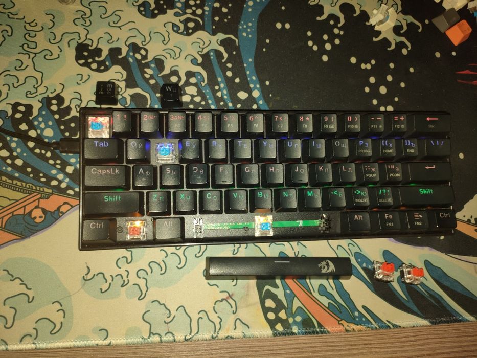 Продам клавиатуру red dragan lakshimi k606r