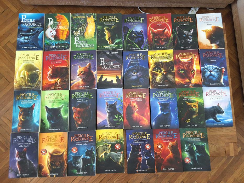vand Pisicile Razboinice, toate volumele 1-37 sau pe serii Cluj Napoca