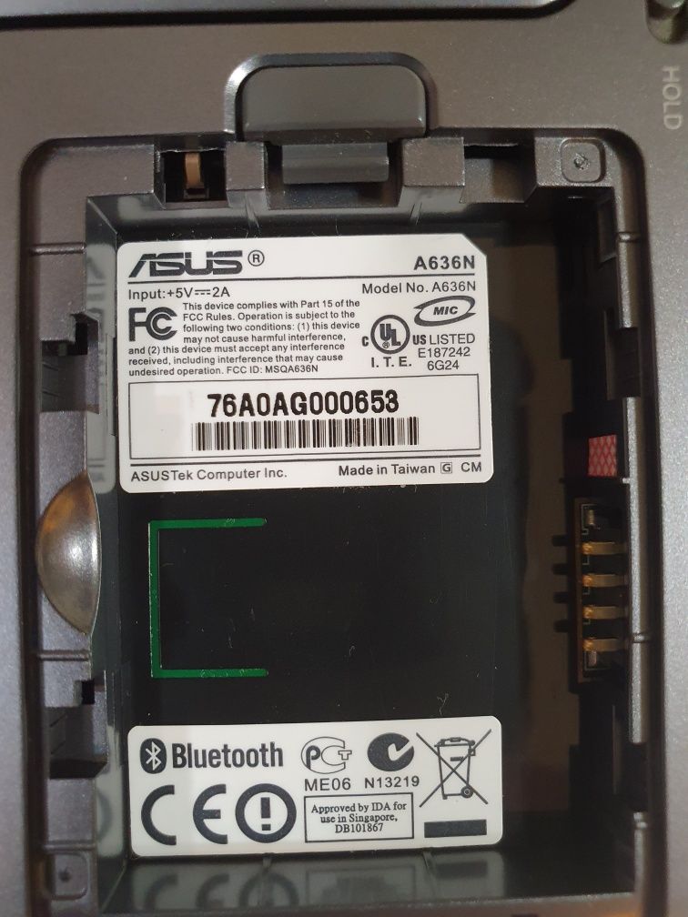 PDA Asus My Pal A636n