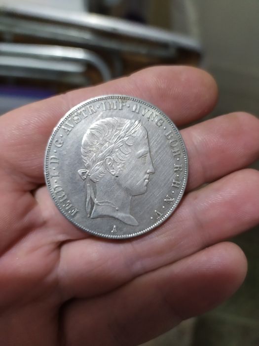 Австрийски талер 1845 година Фердинанд 1