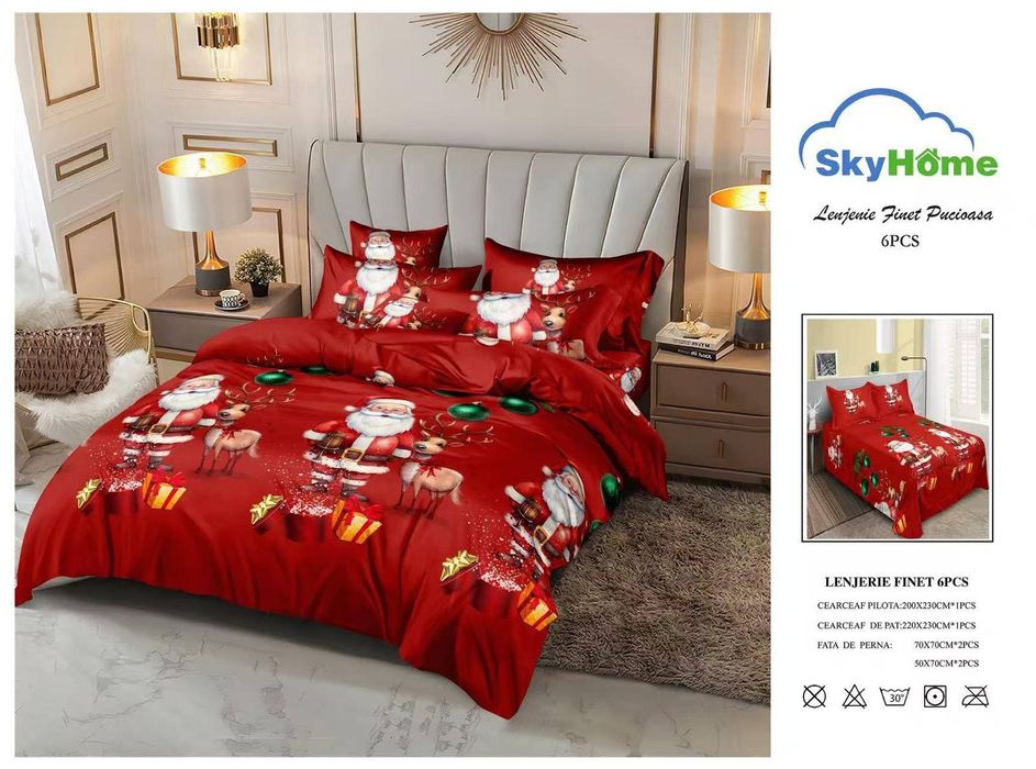 Lenjerie de pat finet 6 piese
