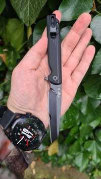 CRKT LCK+ Linerlock Blackout Tanto 3820 флипер нож