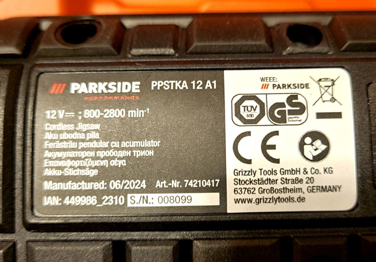 Парксайд 12v: Прободен трион,: Полирмашина PAAP 12E5 Мулти-инструмент