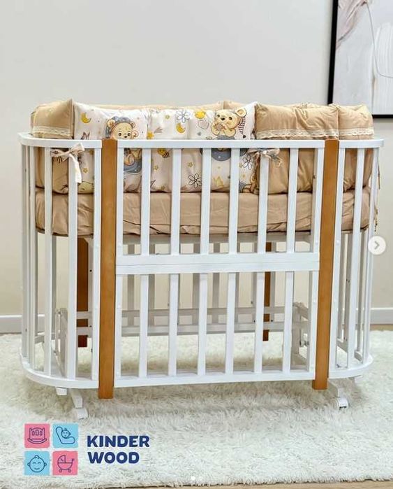 Кроватка детская Viola Lux с маятником