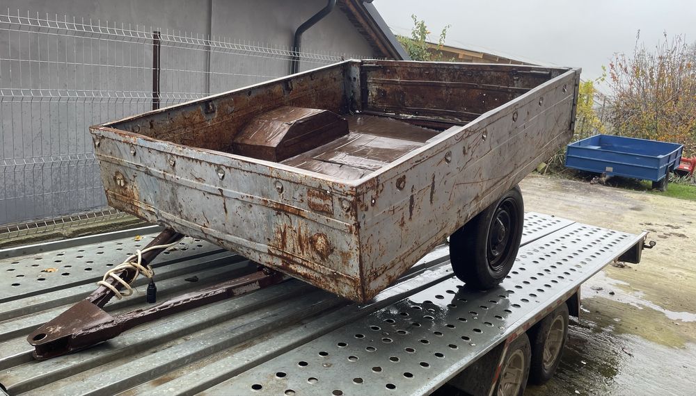 Remorca auto agricolă fără acte