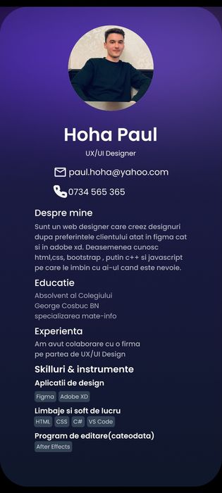 Oferim servicii de web design , facem site uri și magazine online
