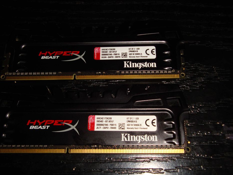 Memorie ram ddr3 kingston HyperX Beast 2400Mhz 8Gb dual channel kit