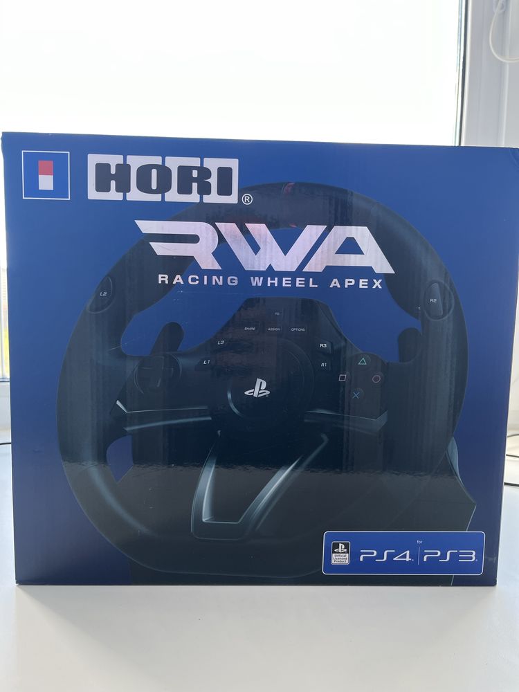 Игровой руль HORI RWA для PS4,PS3