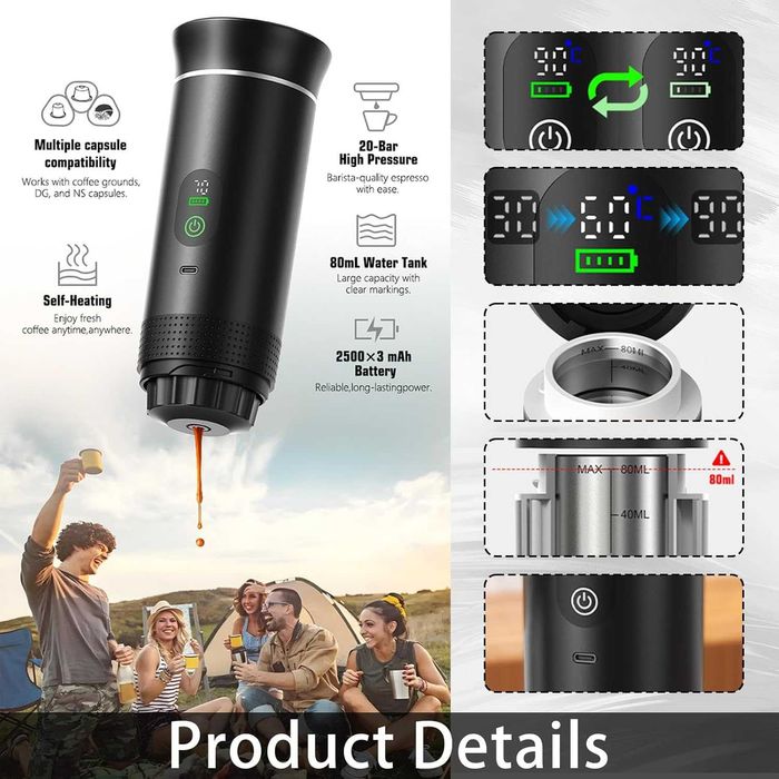 Нов Модел! Преносима еспресо кафемашина ,Nespresso, Dolce Gusto, кафе