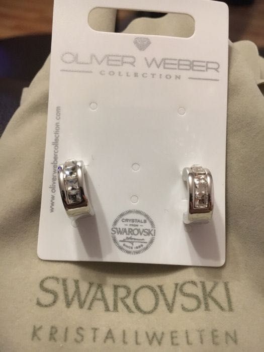 Нови обеци Oliver Weber с камъни Swarovski