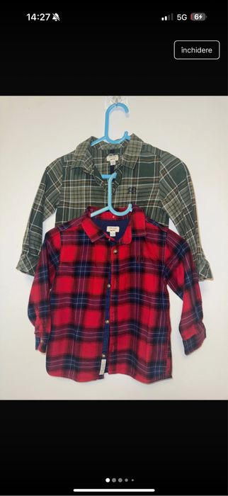 Set camasi River island 12-18 luni