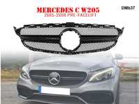 Grilă bara frontală pentru Mercedes C W205 AMG
