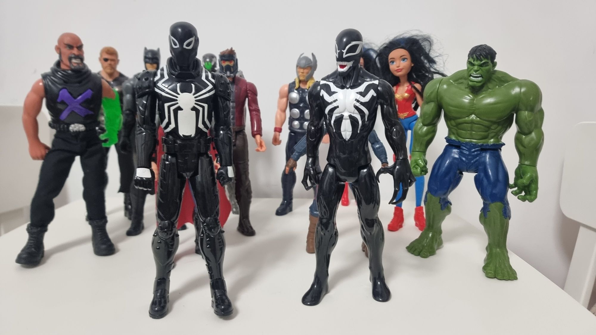 Figurine Marvel Thor, Black Panther, DC Superman, Spiderman etc