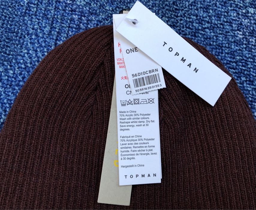 TOPMAN Beanie мъжки зимни шапки
