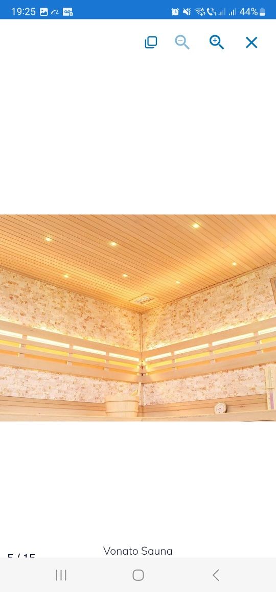 Sauna pentru interior si exterior