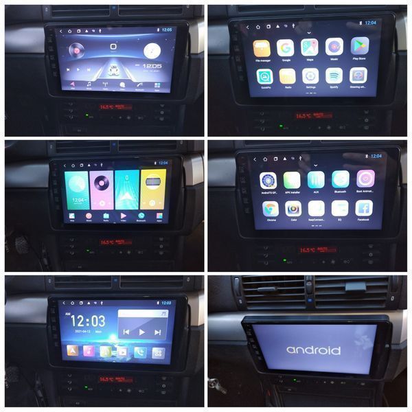 Navigatie auto 9 inch Android 9.0 BMW E46 2GB RAM wifi GPS BT hotspot