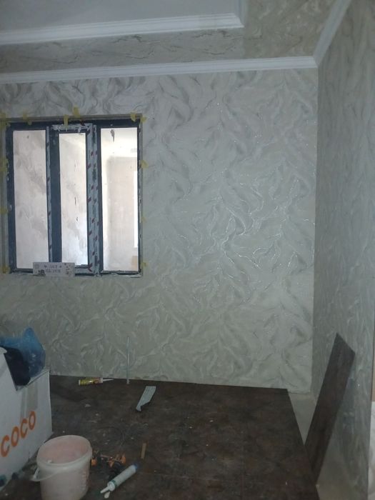 Маляарка ва обой ишларини киламиз