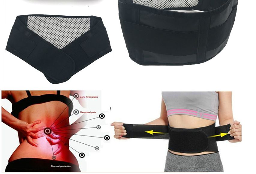 Centura lombara cu turmalina si magneti unisex