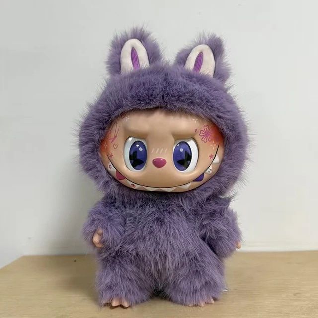 Labubu Zimomo 38cm Лилаво The Monsters Лабубу