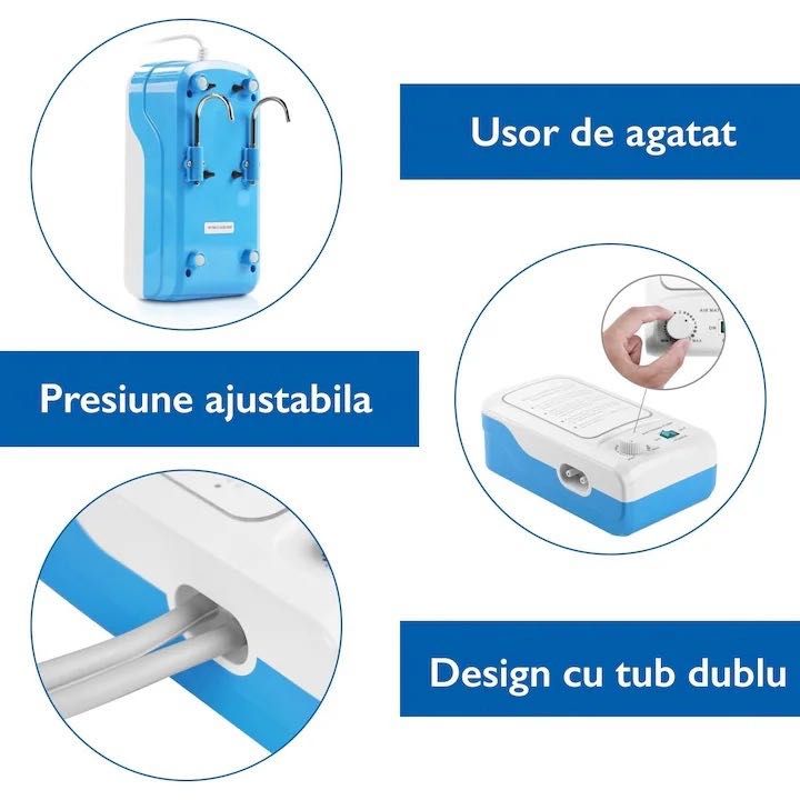 Saltea Antiescara Premium NOUA, Cu Gaura Pentru Toaleta, Cu Compresor
