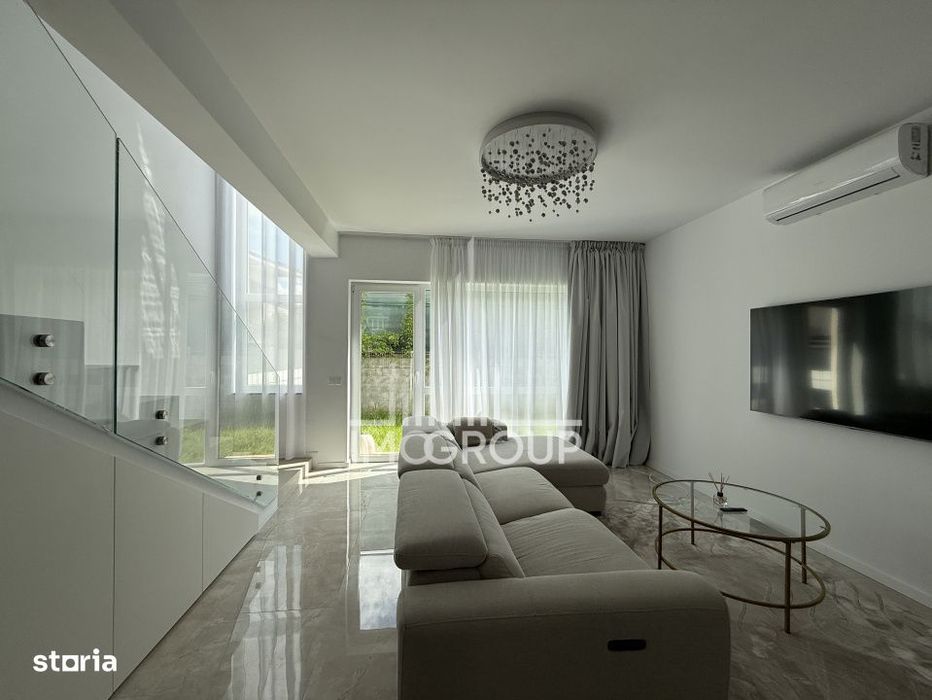 Casa de inchiriat in Floresti | 4 camere | 2 bai | Garaj | Gradina | T