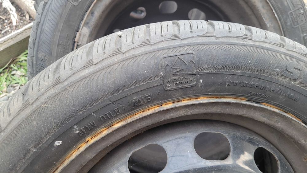 Roti tabla 195/50R15 4x100 Ford Fiesta, iarna
