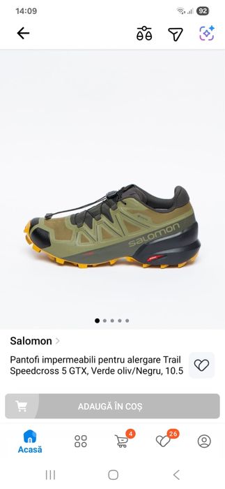 Adidasi Salomon alergare