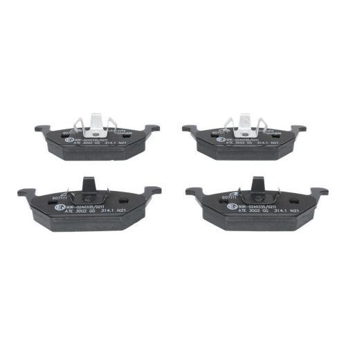 Placute frana Vw Up, 08.2011-, Polo, New Beetle, Jetta 4, Golf 4, Fox, Bora, Beetle, Skoda Fabia, Roomster, Octavia, Citigo, Seat Mii, Leon, Ibiza, Cordoba, Audi A3, A1, ATE