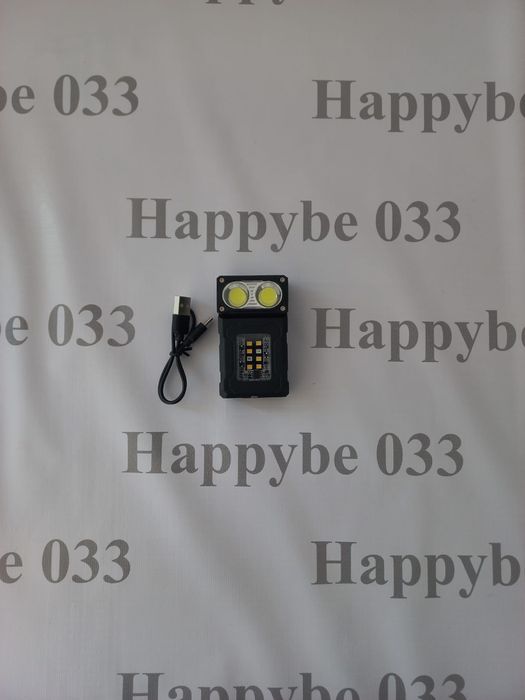 Мини фонарь с креплением и повербанком