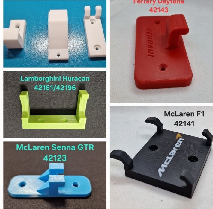 Suport perete LEGO 42141,42207,42206,42172,42096,42171,42083,42143