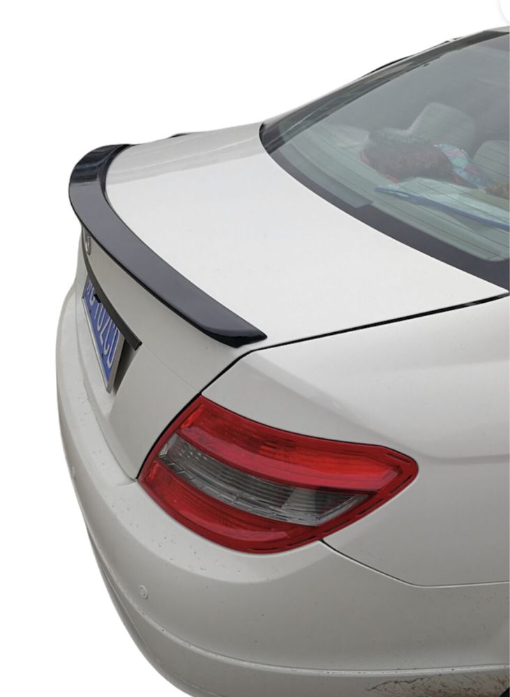 Лип спойлер багажник Mercedes W204 C class lip spoiler amg амг в204 Ц