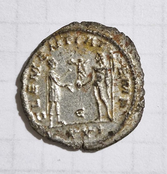 Qadimiy Rim Bronza tangasi (276-282 yil) - Антиквар. Римская монета ст